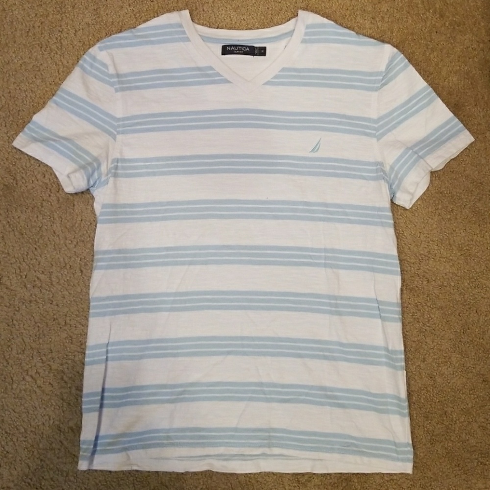 Men's Nautica Slim Fit V-neck Tee